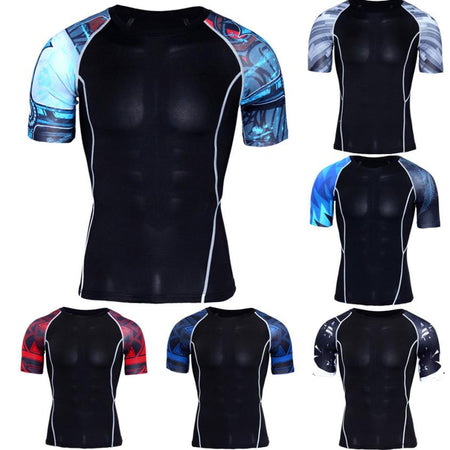 Sports T-shirts Man Quick Dry