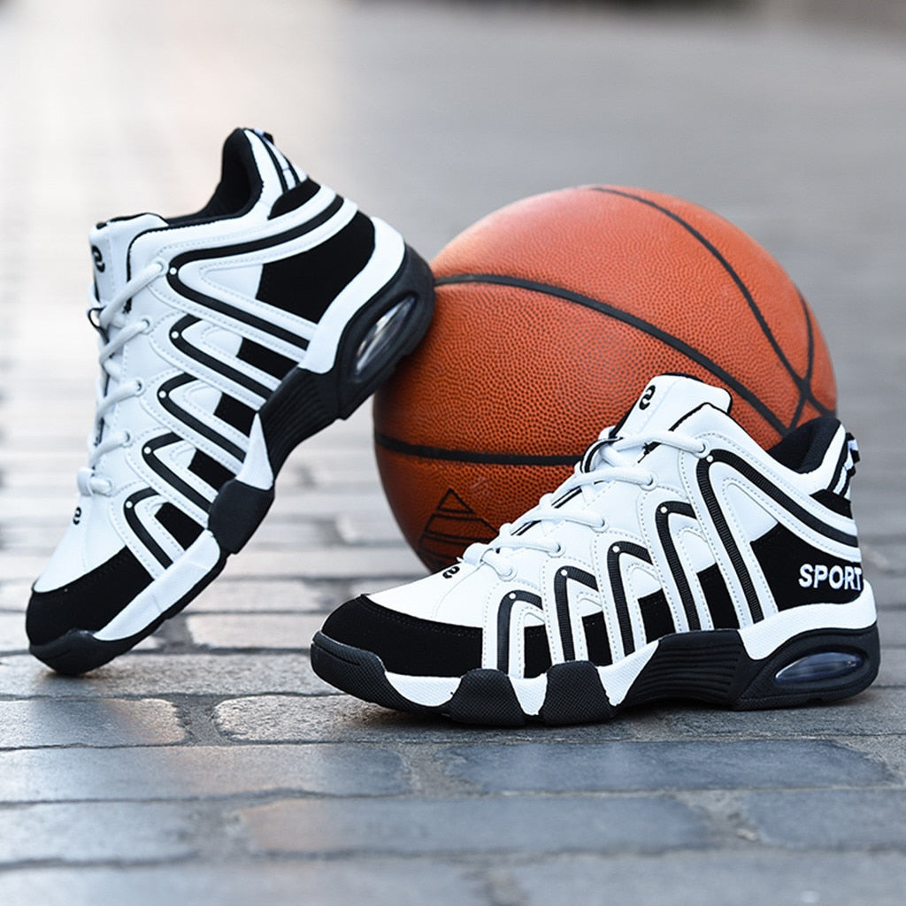 Lace Up Mixed Colors Sport Shoes