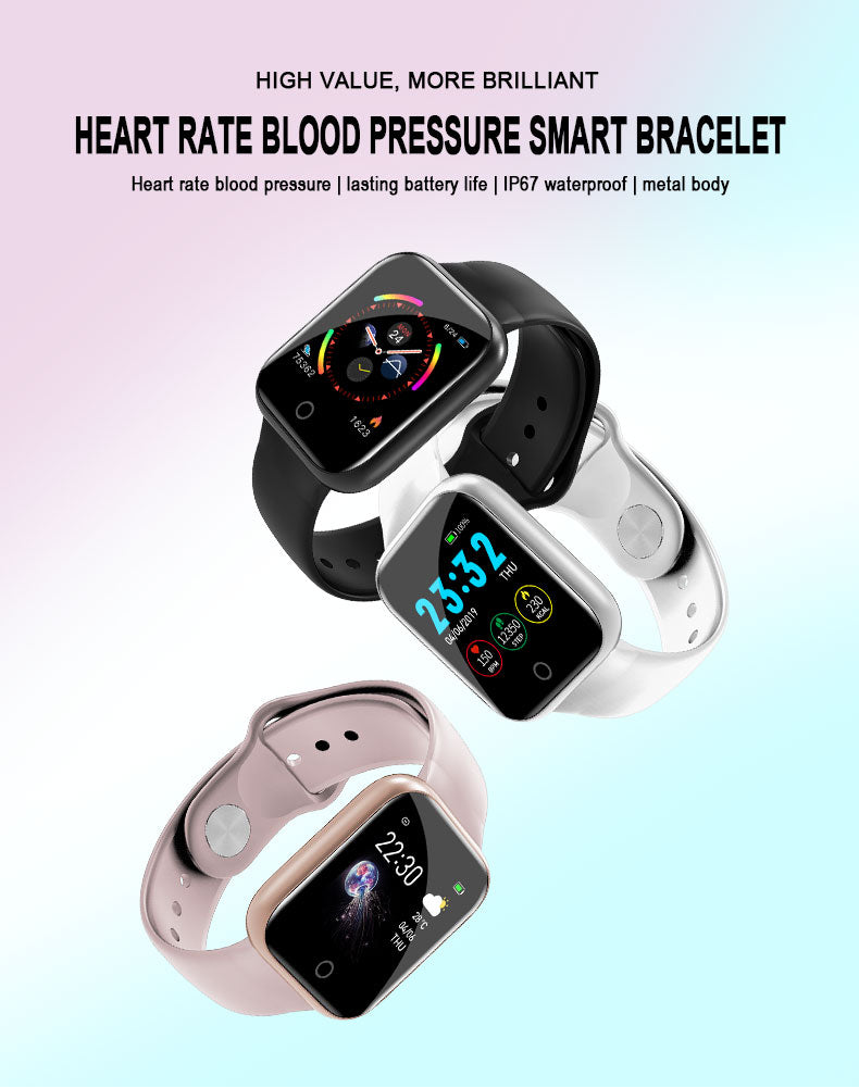 Sport Smart Watch Heart Rate Blood Pressure