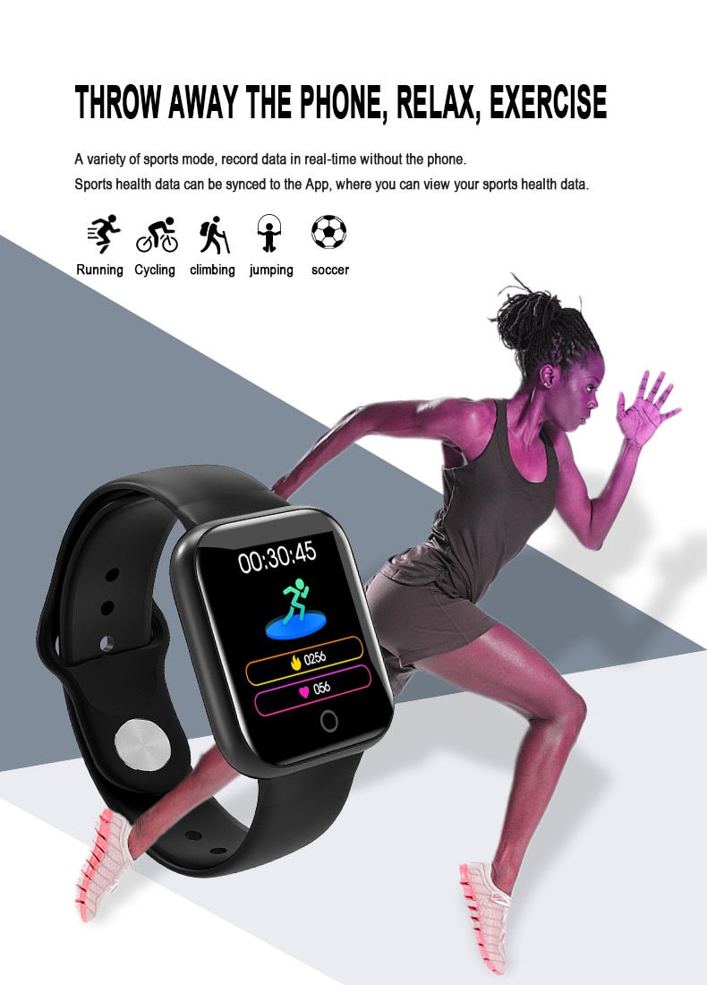 Sport Smart Watch Heart Rate Blood Pressure