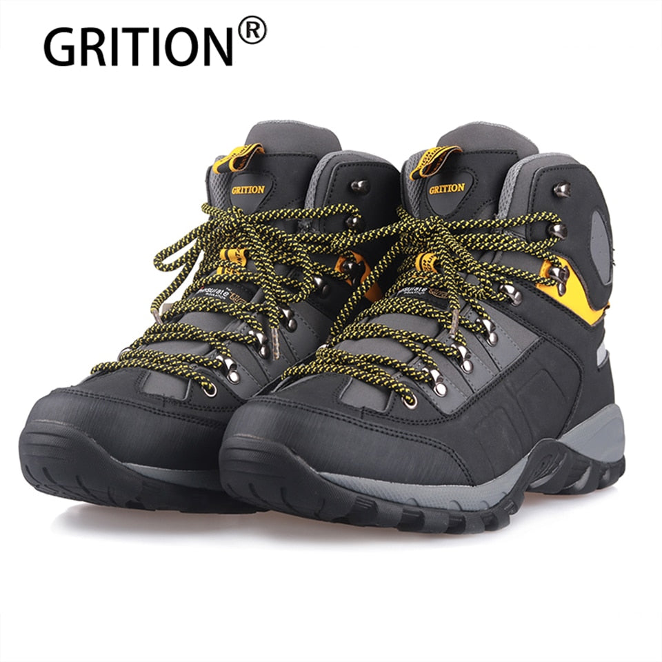 GRITION Men Waterproof Hiking Shoes