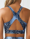 2 Piece Set Blue Yoga Set