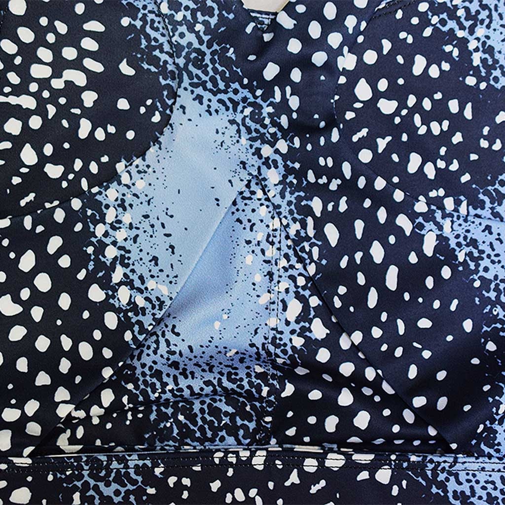 2 Piece Set Blue Yoga Set