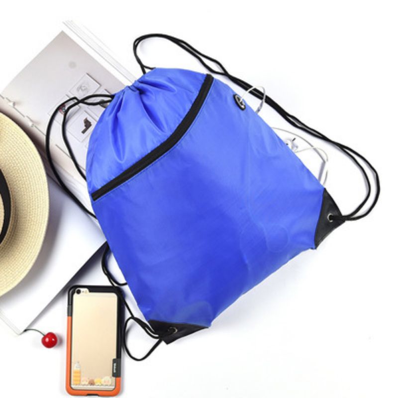 Drawstring Bag Solid Color Storage