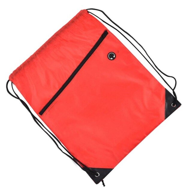 Drawstring Bag Solid Color Storage