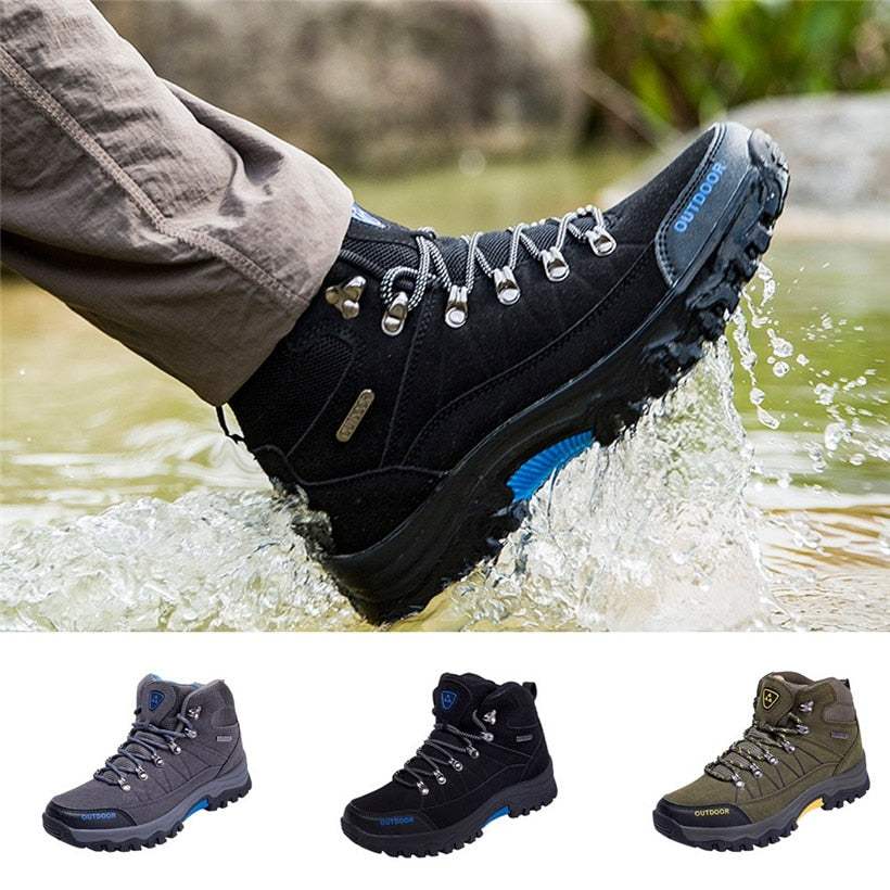 Lace-up Hiking Shoes
