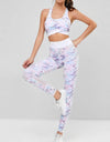 2PCS Camouflage Camo Yoga Set