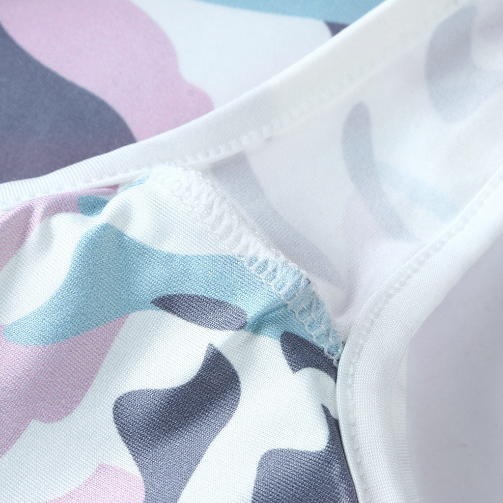 2PCS Camouflage Camo Yoga Set