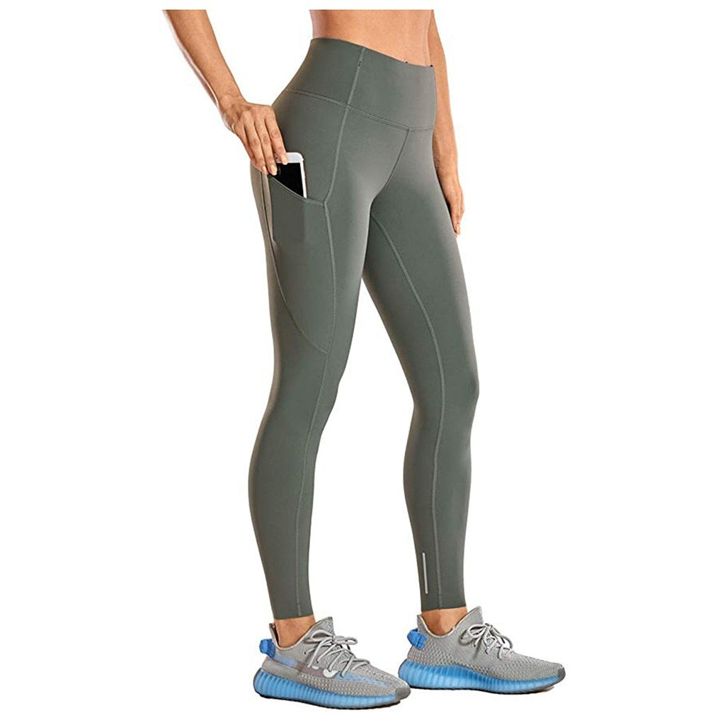 Sport Yoga Pants Nude Hidden Pocket