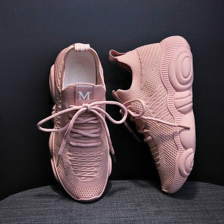 Chunky Yellow Sport Running Shoes