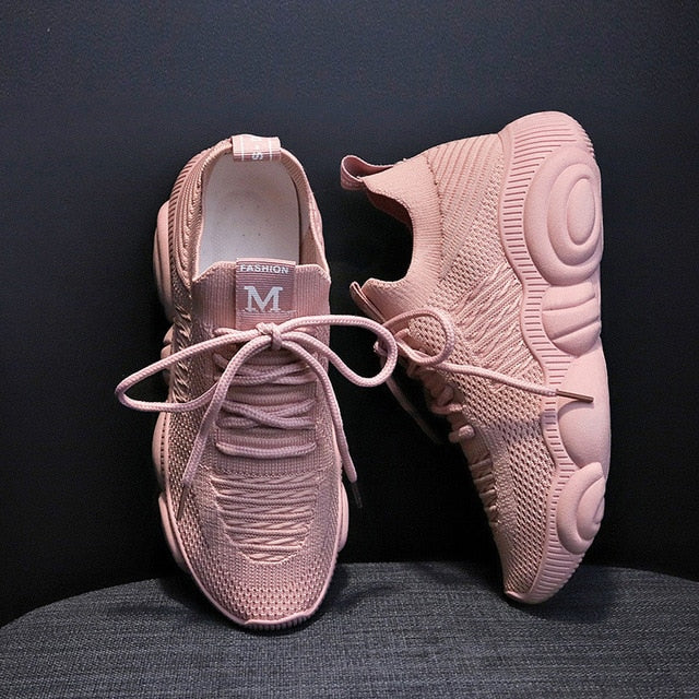 Chunky Yellow Sport Running Shoes