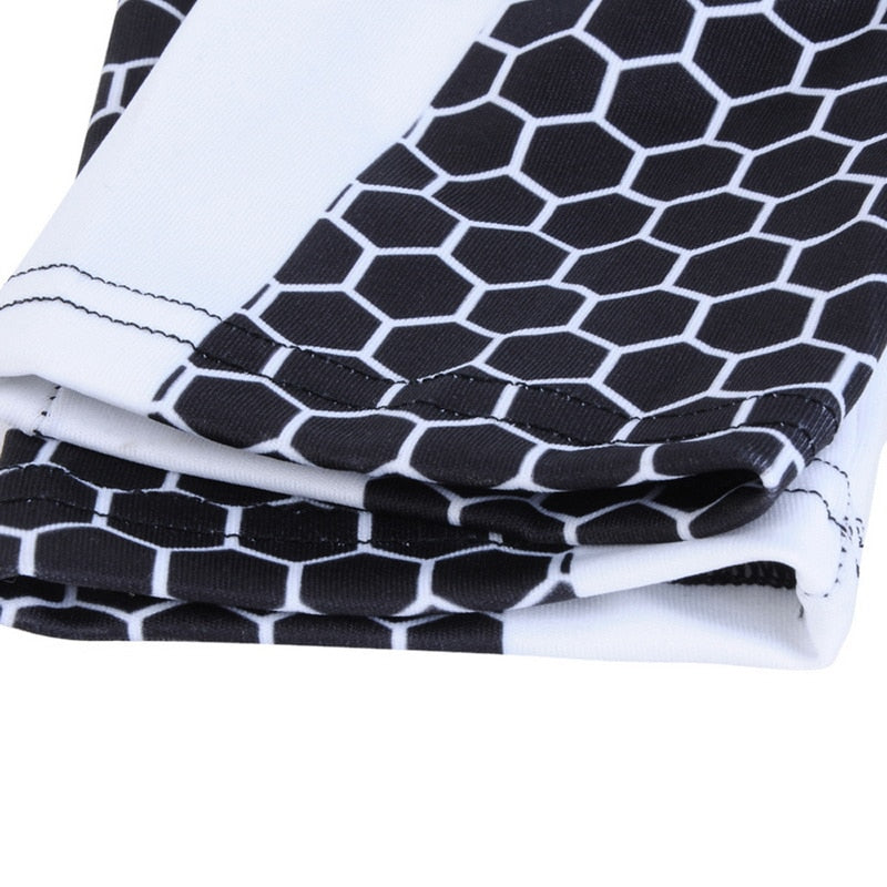 Sexy Mesh Printed Leggings