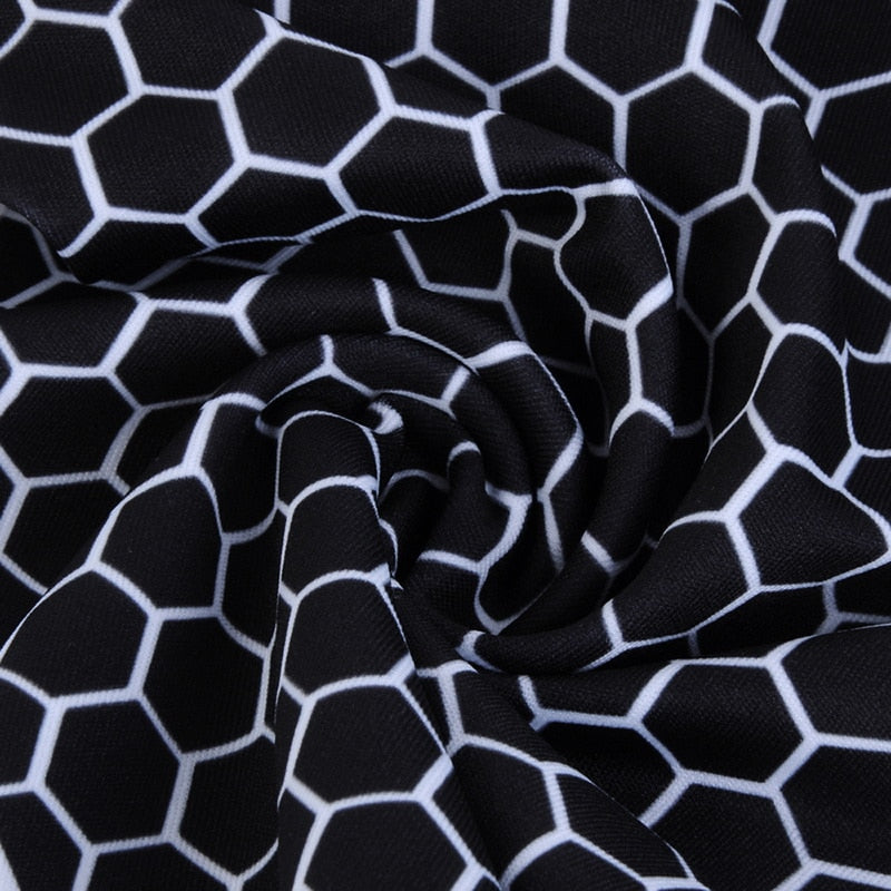 Sexy Mesh Printed Leggings