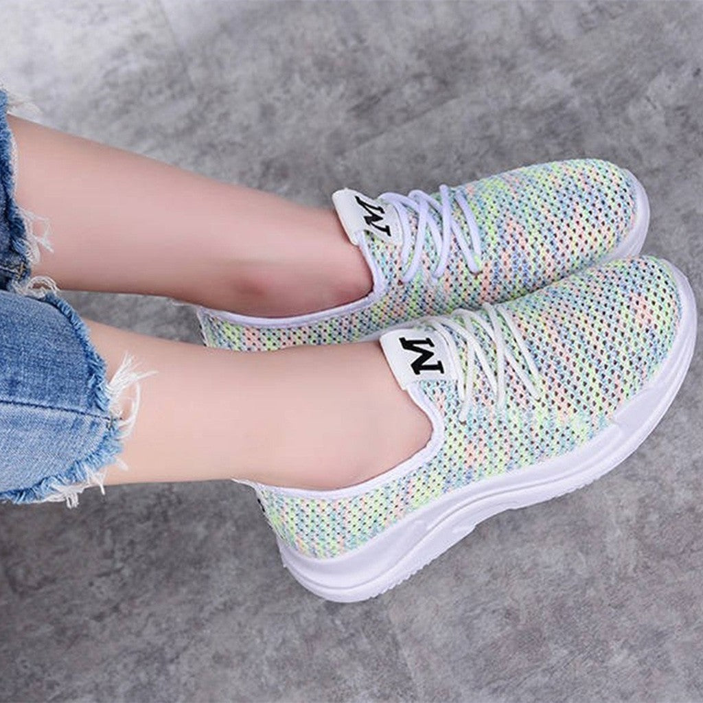 Women Multicolor Anti-Slip Sport Shoes