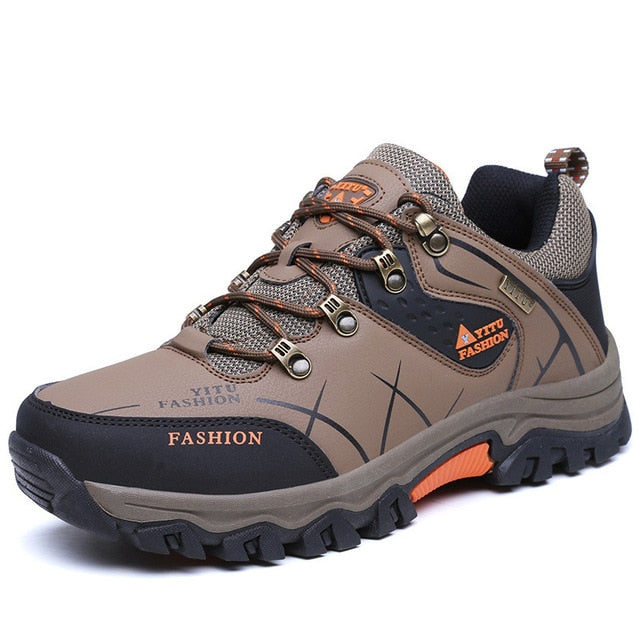Waterproof Hiking Shoes Men Non-slip
