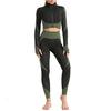 Long BlackTeal Set