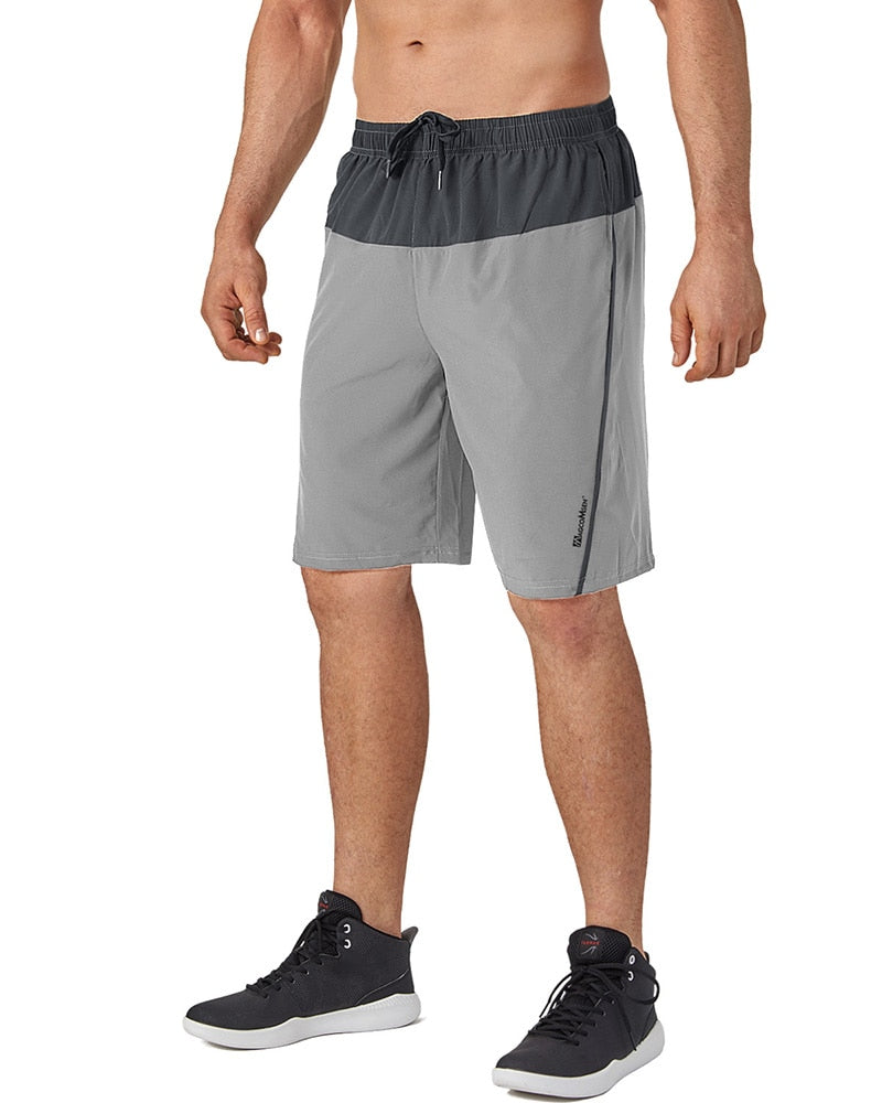 MAGCOMSEN Patchwork Shorts Men