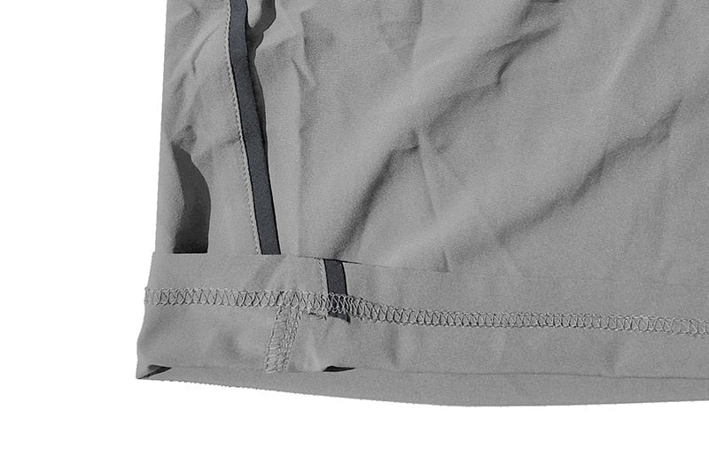 MAGCOMSEN Patchwork Shorts Men