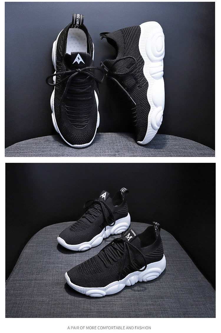 Chunky Yellow Sport Running Shoes