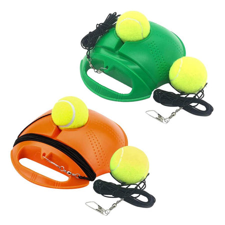 1set Tennis Trainer With 1/2 Ball Self-study