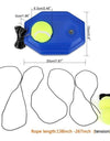 1set Tennis Trainer With 1/2 Ball Self-study