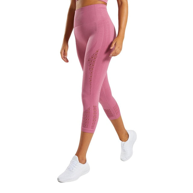 Sexy Hollow-out High-waist Leggings