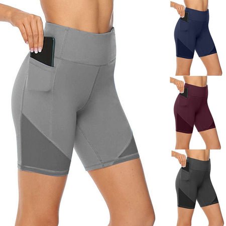 High Waist Yoga Short Abdomen Control