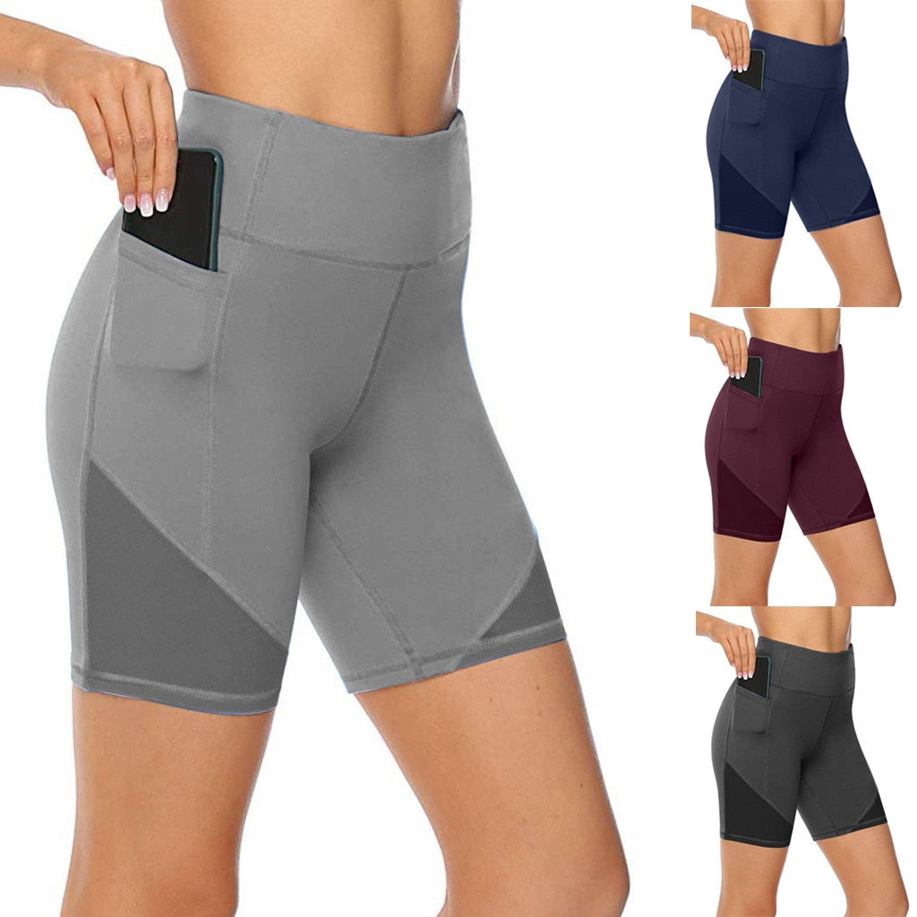 High Waist Yoga Short Abdomen Control