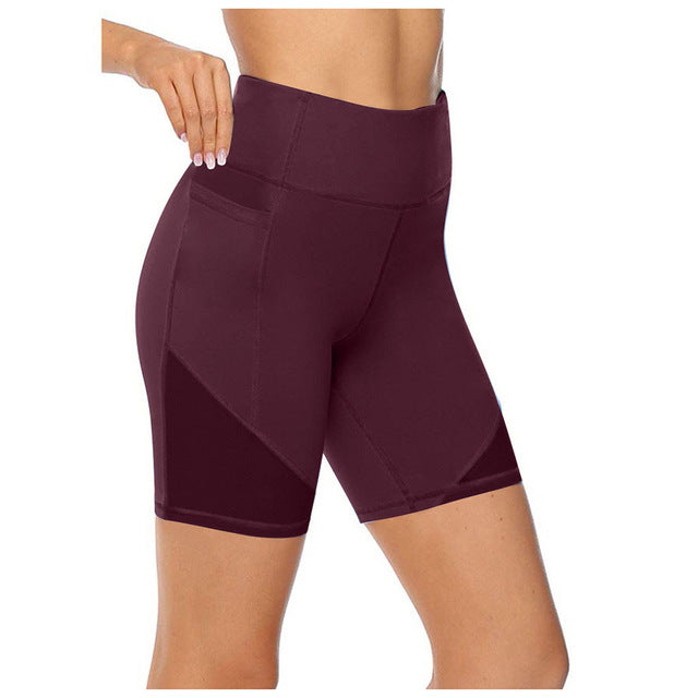 High Waist Yoga Short Abdomen Control