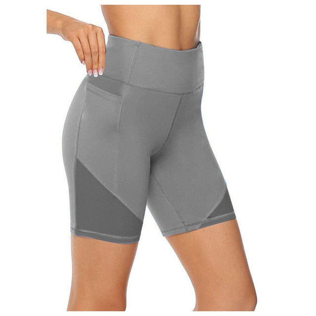 High Waist Yoga Short Abdomen Control