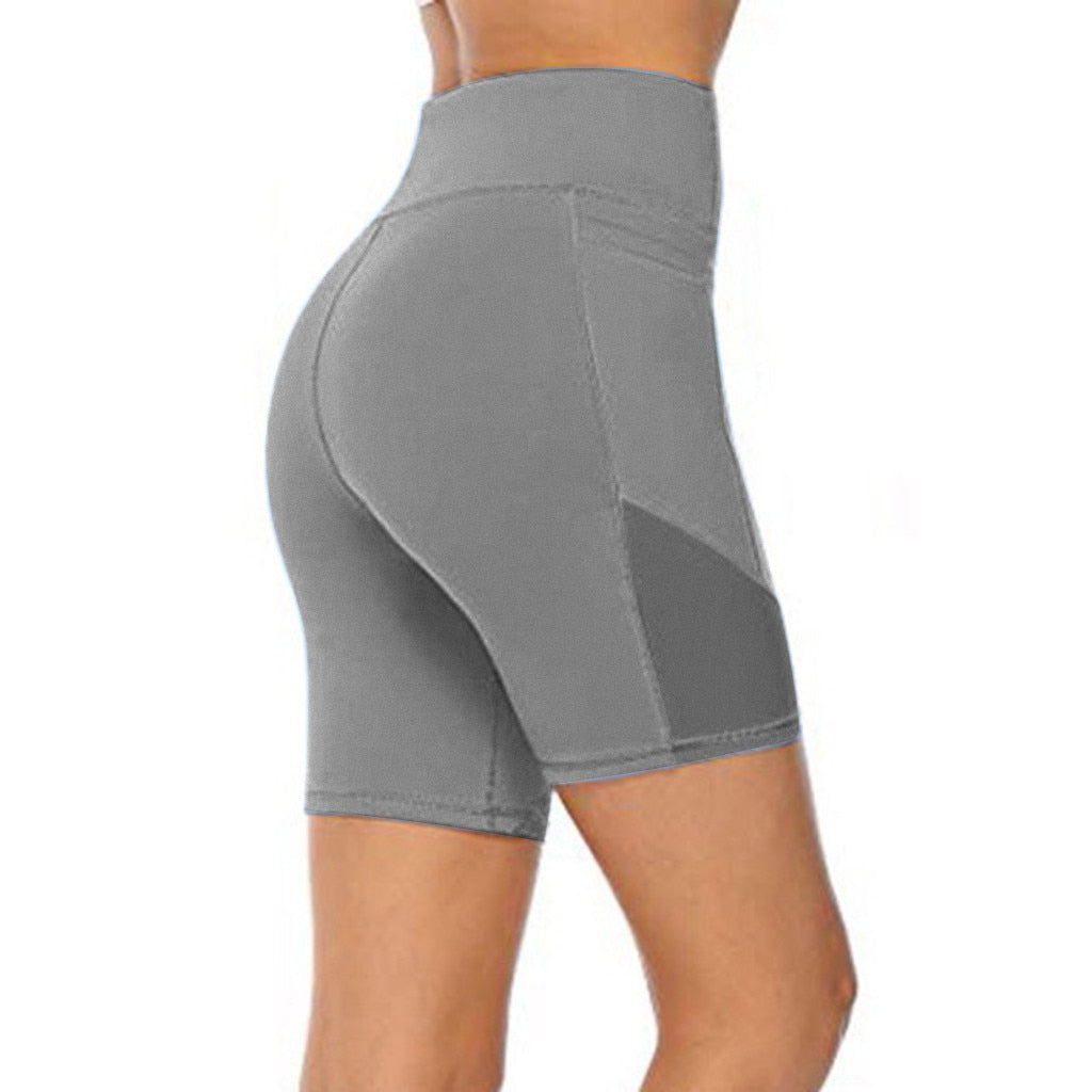 High Waist Yoga Short Abdomen Control