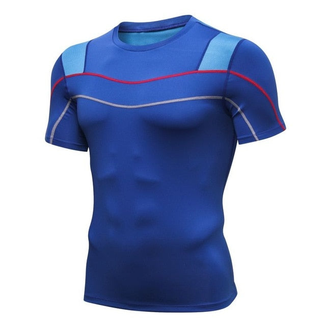 Men T Shirt Sport Tops Tees