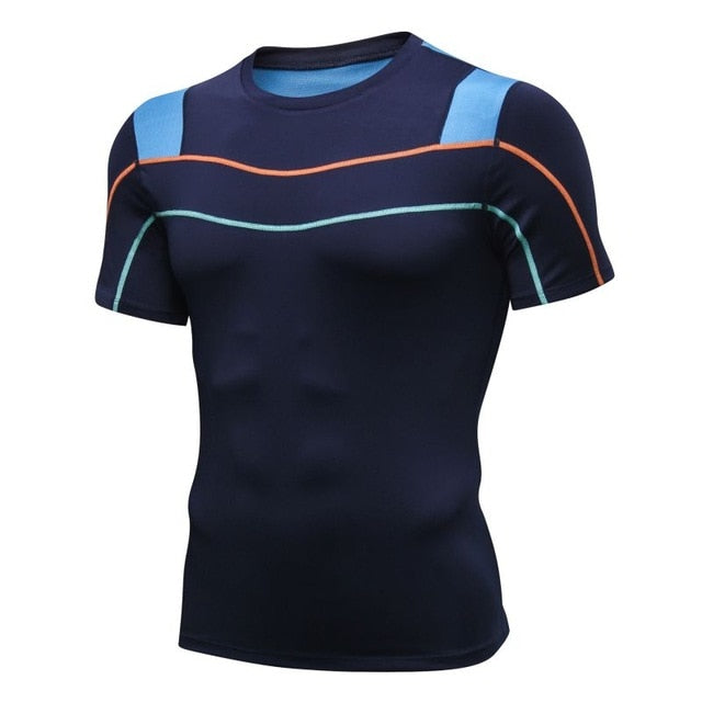 Men T Shirt Sport Tops Tees