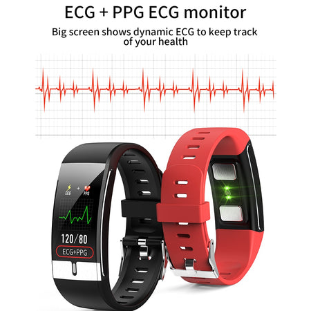 E66 Smart Band PPG ECG Body Temperature