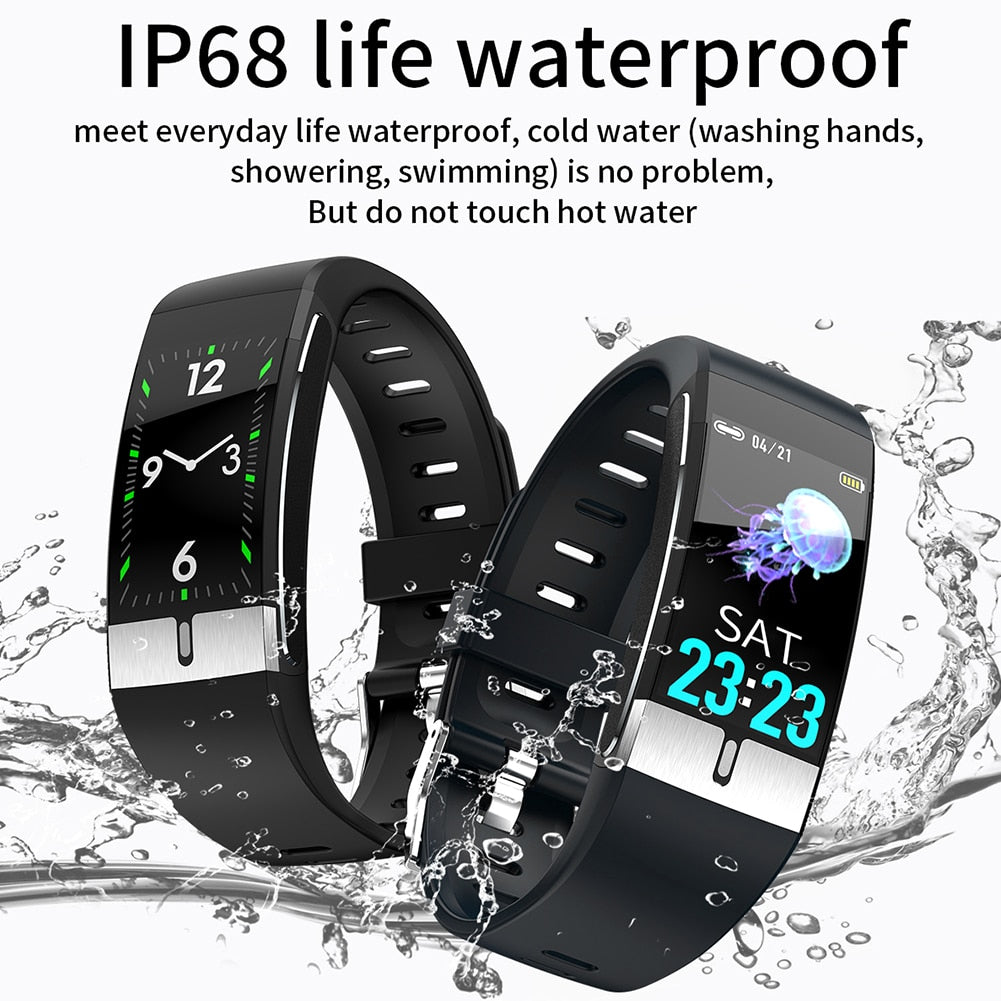 E66 Smart Band PPG ECG Body Temperature