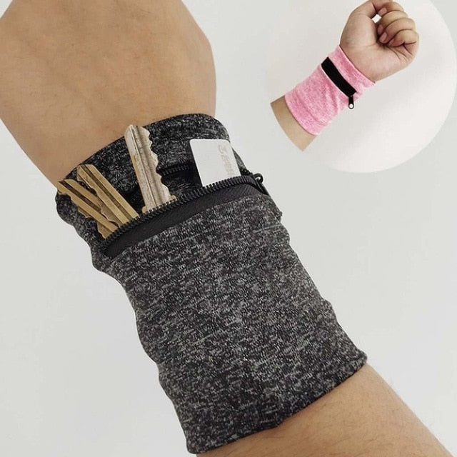 Sport Wrist Wallet Pouch