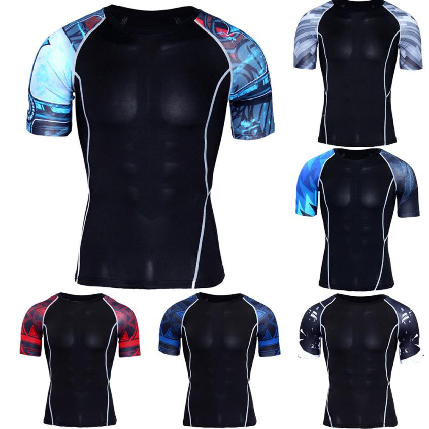 Sports T-shirts Man Quick Dry