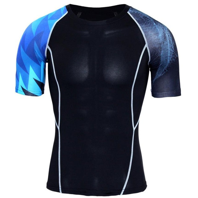 Sports T-shirts Man Quick Dry